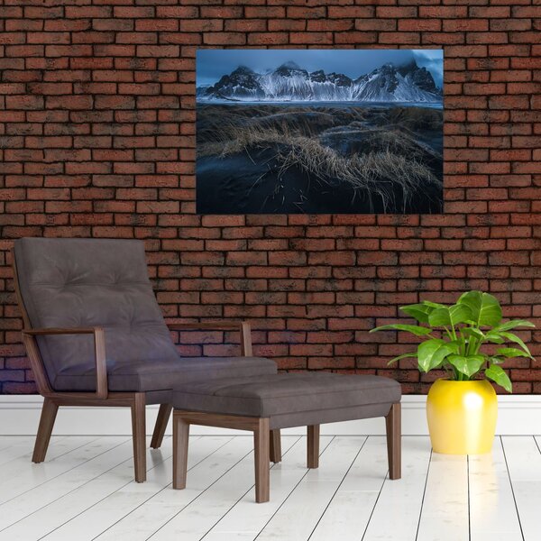 Slika pogleda na islandske vrhove (90x60 cm)