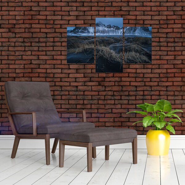 Slika pogleda na islandske vrhove (90x60 cm)
