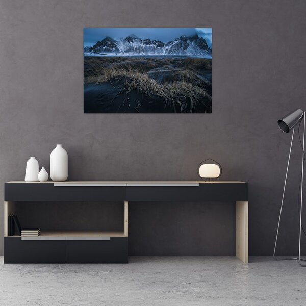 Slika pogleda na islandske vrhove (90x60 cm)