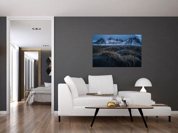 Slika pogleda na islandske vrhove (90x60 cm)
