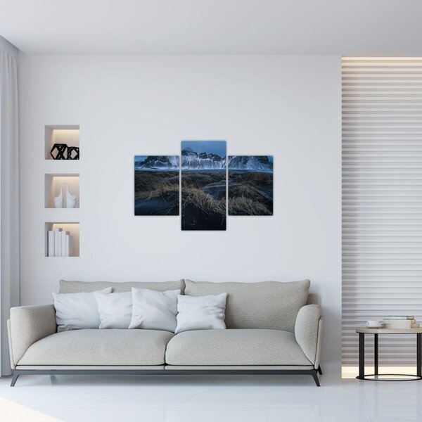 Slika pogleda na islandske vrhove (90x60 cm)