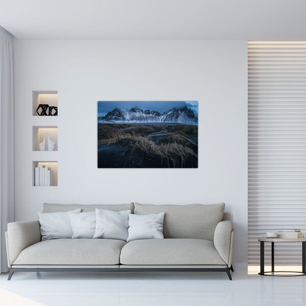 Slika pogleda na islandske vrhove (90x60 cm)