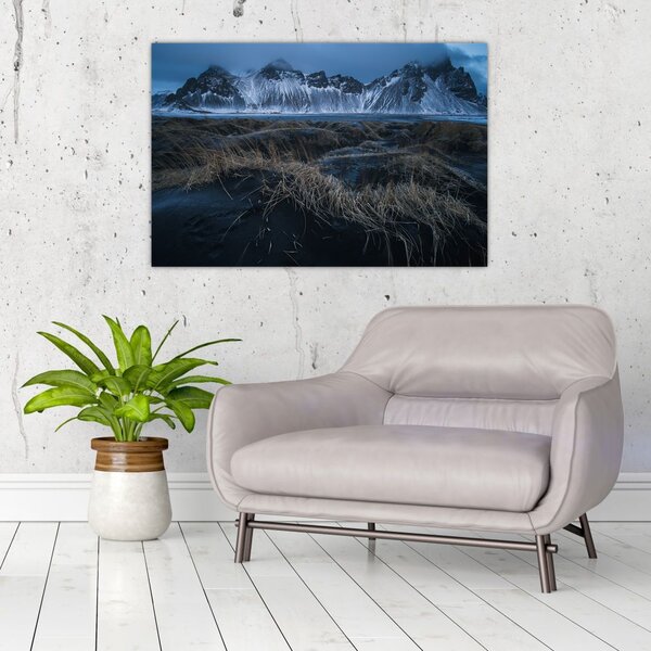 Slika pogleda na islandske vrhove (90x60 cm)