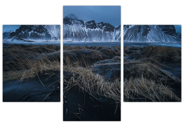Slika pogleda na islandske vrhove (90x60 cm)
