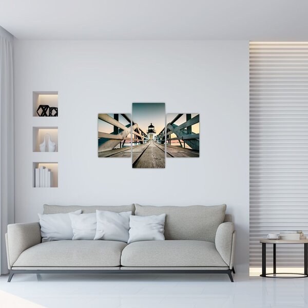 Slika - Na molu (90x60 cm)