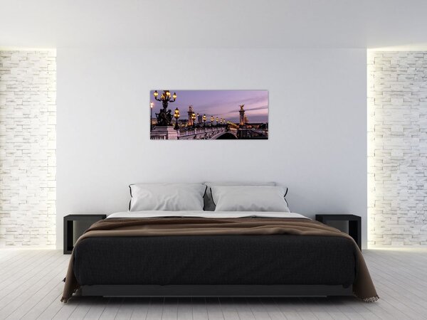 Slika - Most Aleksandra III. u Parizu (120x50 cm)