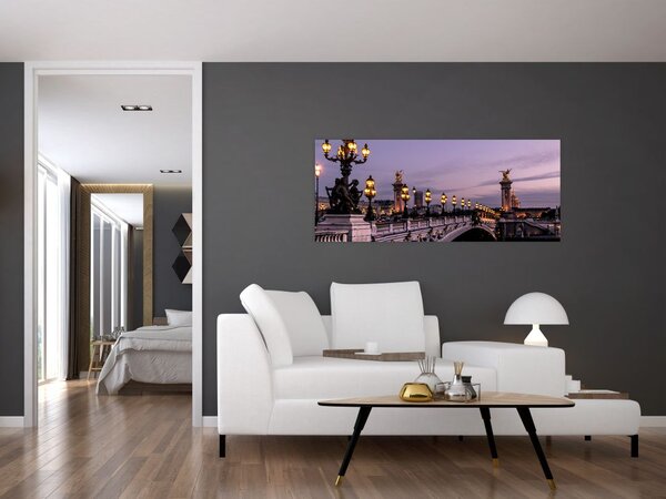 Slika - Most Aleksandra III. u Parizu (120x50 cm)