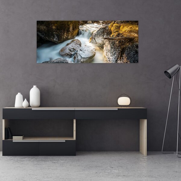 Slika - Šumski potok (120x50 cm)