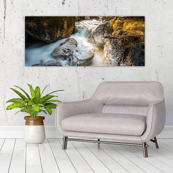 Slika - Šumski potok (120x50 cm)