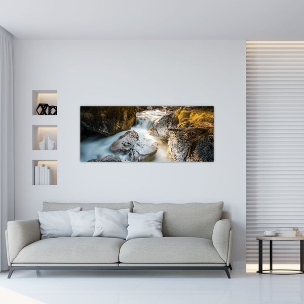 Slika - Šumski potok (120x50 cm)