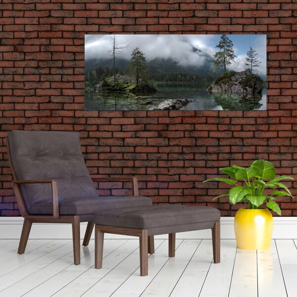 Slika drveća u jezeru (120x50 cm)
