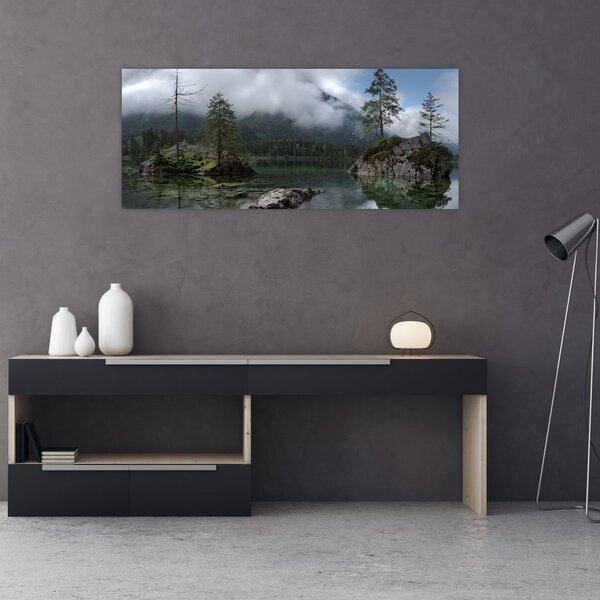 Slika drveća u jezeru (120x50 cm)