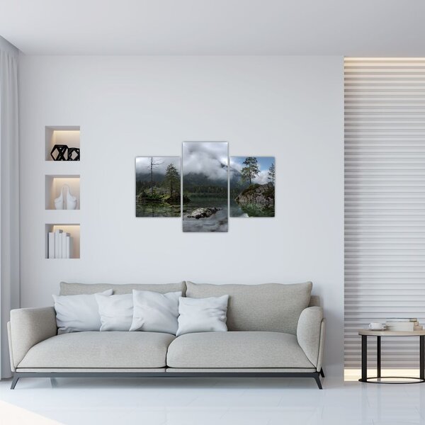 Slika drveća u jezeru (90x60 cm)