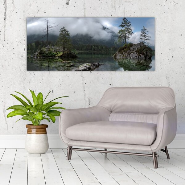 Slika drveća u jezeru (120x50 cm)
