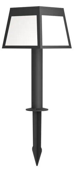 VANJSKA SOLARNA STAJAĆA LAMPA 1xLED 7,5W, V-560, SENZOR, CRNO/BIJELA ALTILIA 901074