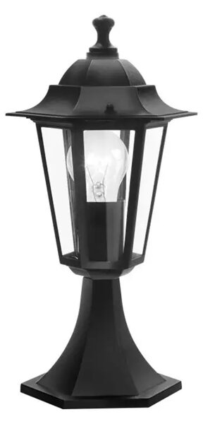 VANJSKA STAJAĆA LAMPA 1xE27 CRNA LATERNA 4 22472