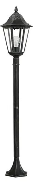 VANJSKA STAJAĆA LAMPA 1xE27 CRNA/SREBRNA NAVEDO 93463
