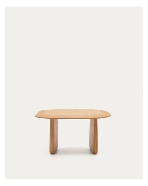 Pomoćni stol od punog hrasta 70x71 cm Pirita – Kave Home