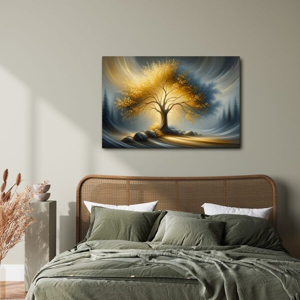 Slika zlatno stablo života u krajoliku