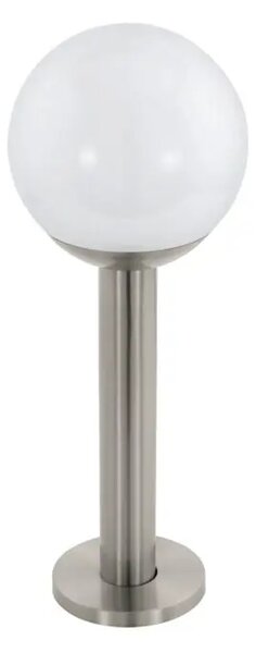 VANJSKA/STAJAĆA LAMPA 1xE27 9W INKLUZIV, RBG-BIJELA, IP44, ČELIK/BIJELA, NISIA-Z 900266
