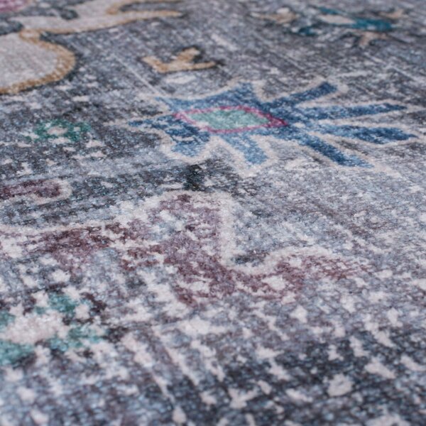 Plavo-sivi perivi tepih 230x160 cm Millie - Flair Rugs