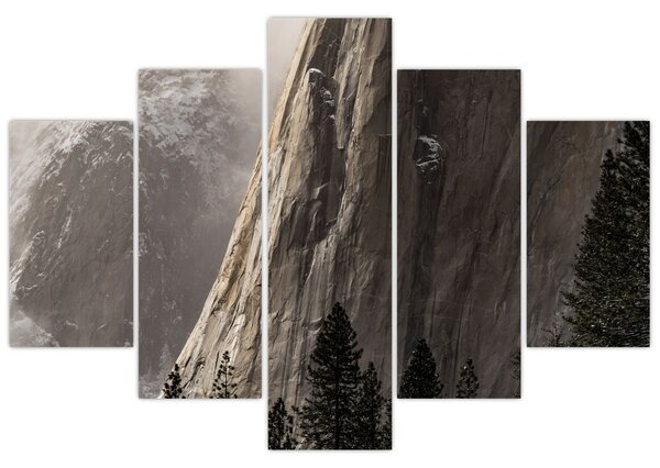 Slika doline nacionalnog parka Yosemite, SAD (150x105 cm)