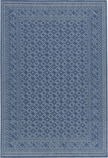 Plavi vanjski tepih 290x200 cm Terrazzo - Floorita