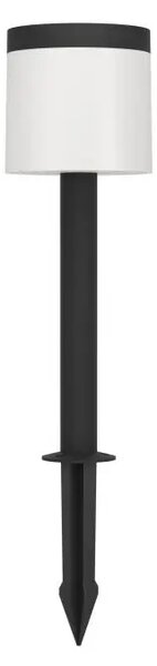 VANJSKA SOLARNA STAJAĆA LAMPA 1xLED 7,5W, V-650, SENZOR, CRNO/BIJELA PANTETE 901077