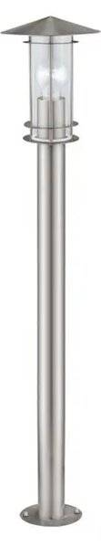 VANJSKA STAJAĆA LAMPA 1xE27 H1000, INOX/STAKLO LISIO 30188