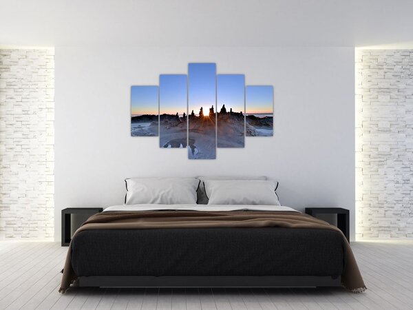 Slika pjeskovitog krajolika (150x105 cm)