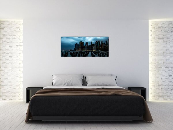 Slika - Pogled na nebodere u New Yorku (120x50 cm)
