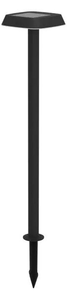 VANJSKA SOLARNA STAJAĆA LAMPA 1xLED 8,5W, SA SENZOROM CRNO/BIJELA DREOLI 901072