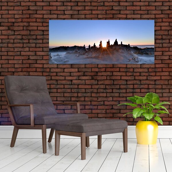 Slika pjeskovitog krajolika (120x50 cm)
