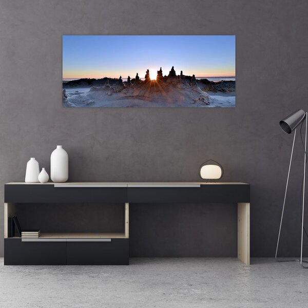 Slika pjeskovitog krajolika (120x50 cm)