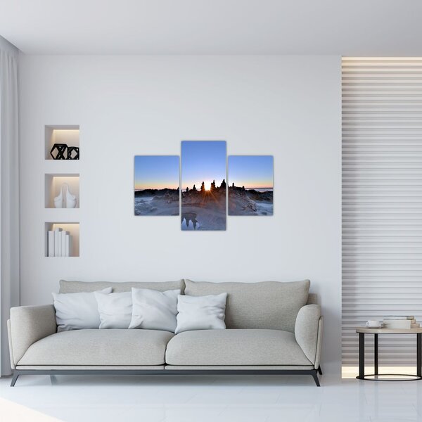 Slika pjeskovitog krajolika (90x60 cm)