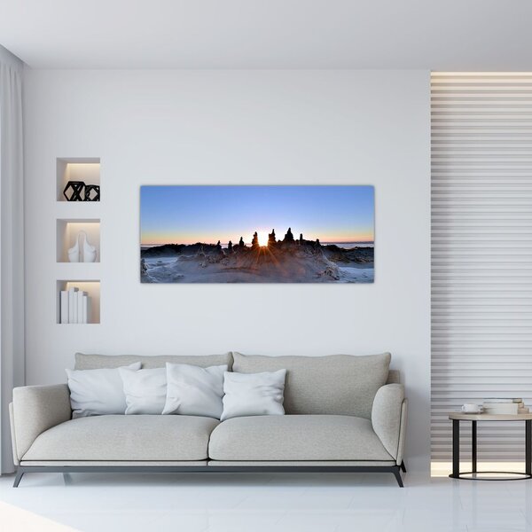 Slika pjeskovitog krajolika (120x50 cm)
