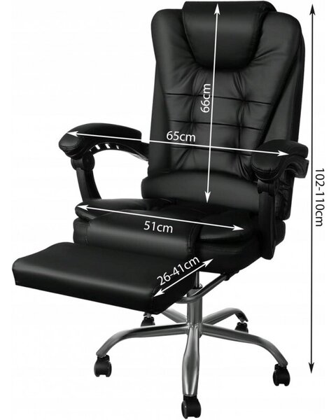 Uredska fotelja - Boss elegance leather