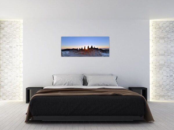 Slika pjeskovitog krajolika (120x50 cm)