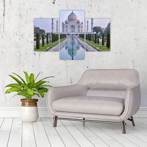 Slika - Taj Mahal pri izlasku sunca (90x60 cm)