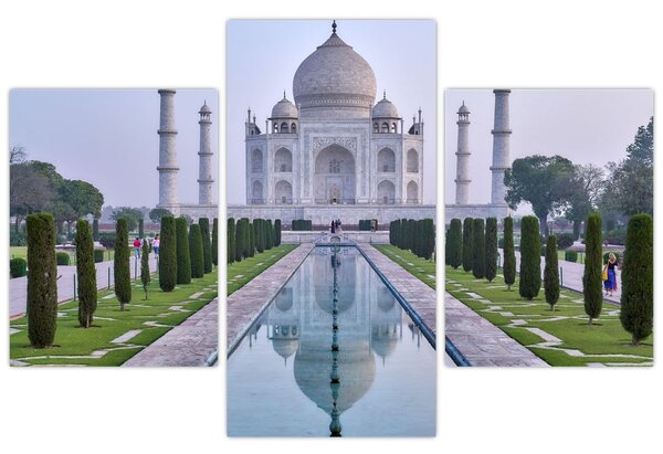 Slika - Taj Mahal pri izlasku sunca (90x60 cm)