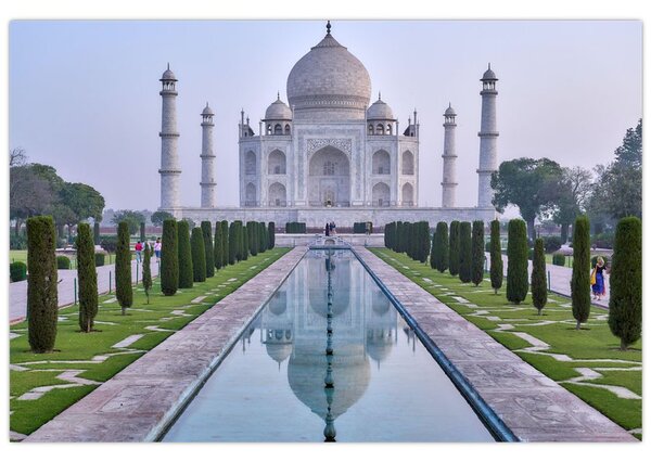 Slika - Taj Mahal pri izlasku sunca (90x60 cm)