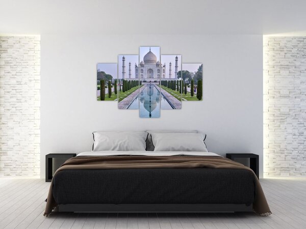 Slika - Taj Mahal pri izlasku sunca (150x105 cm)