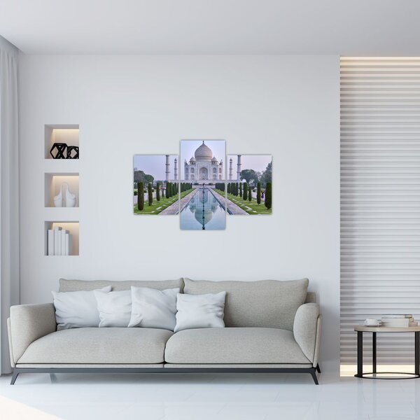 Slika - Taj Mahal pri izlasku sunca (90x60 cm)
