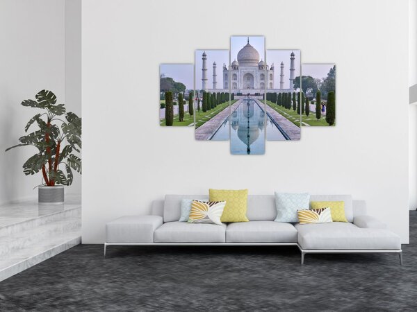 Slika - Taj Mahal pri izlasku sunca (150x105 cm)