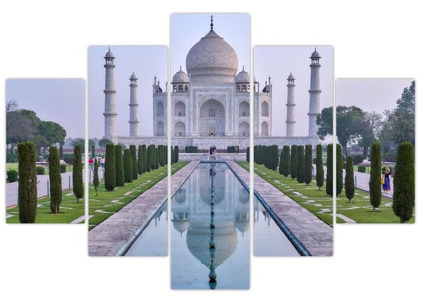 Slika - Taj Mahal pri izlasku sunca (150x105 cm)
