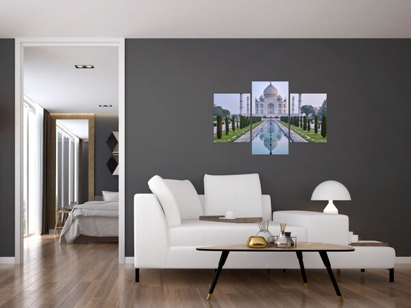 Slika - Taj Mahal pri izlasku sunca (90x60 cm)