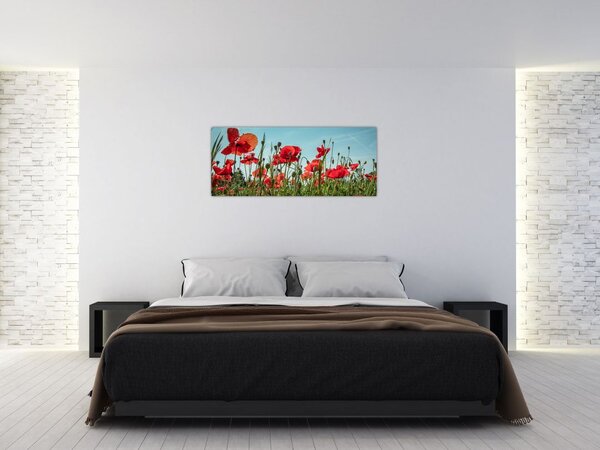 Slika - Na polju makova (120x50 cm)