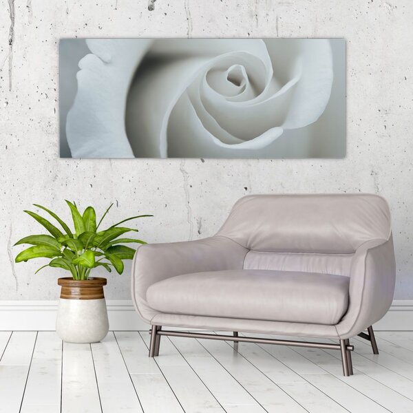 Slika - Bijela ruža (120x50 cm)