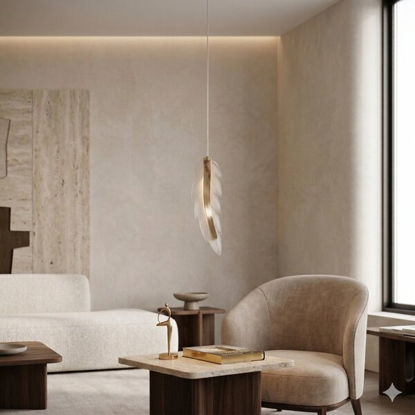 VISEĆA STROPNA LED LAMPA G157-CP GOLD
