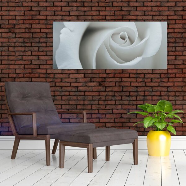 Slika - Bijela ruža (120x50 cm)